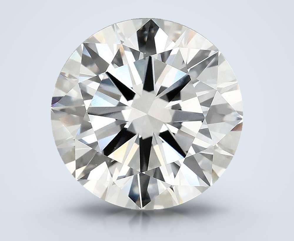 6.81 Carat Round Lab Diamond