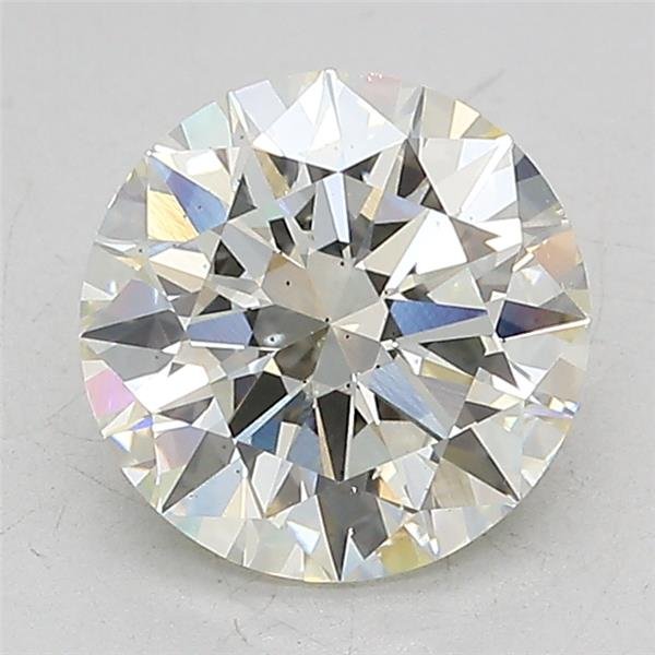2.05ct J SI1 Excellent Cut Round Lab Grown Diamond