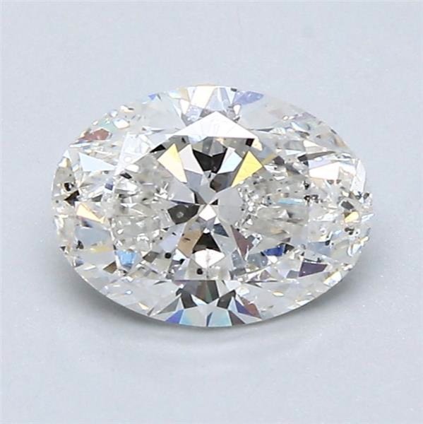 1.00ct G SI2 Rare Carat Ideal Cut Oval Diamond