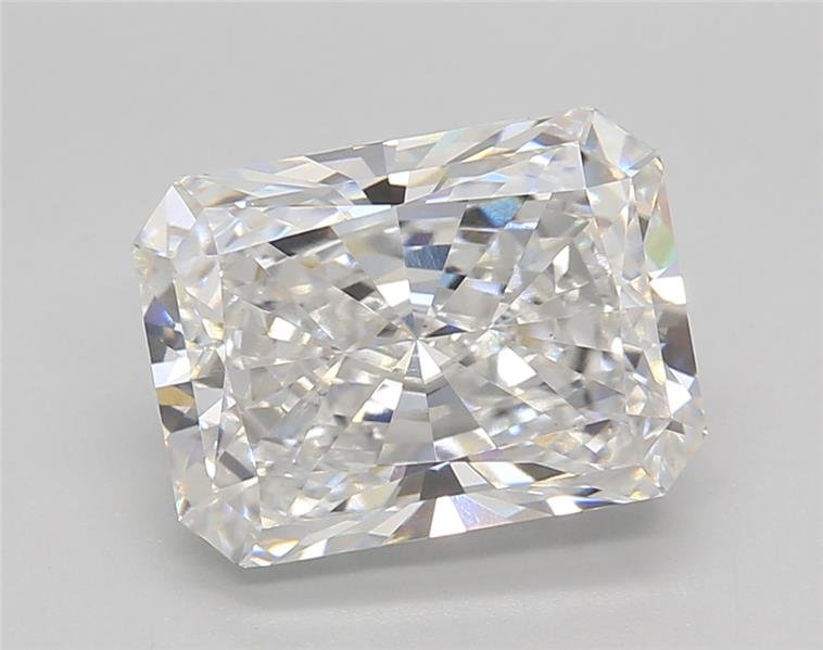 4.08ct E VS1 Rare Carat Ideal Cut Radiant Lab Grown Diamond