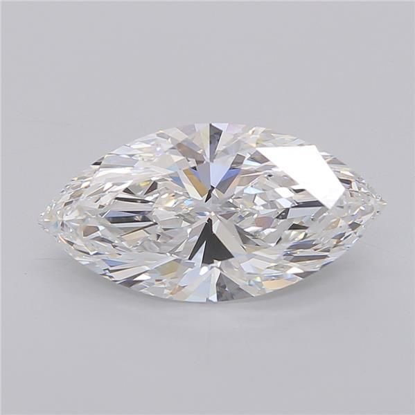 4.05ct E VVS2 Rare Carat Ideal Cut Marquise Lab Grown Diamond