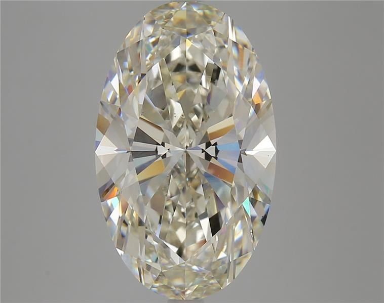 7.11ct I VS1 Rare Carat Ideal Cut Oval Lab Grown Diamond