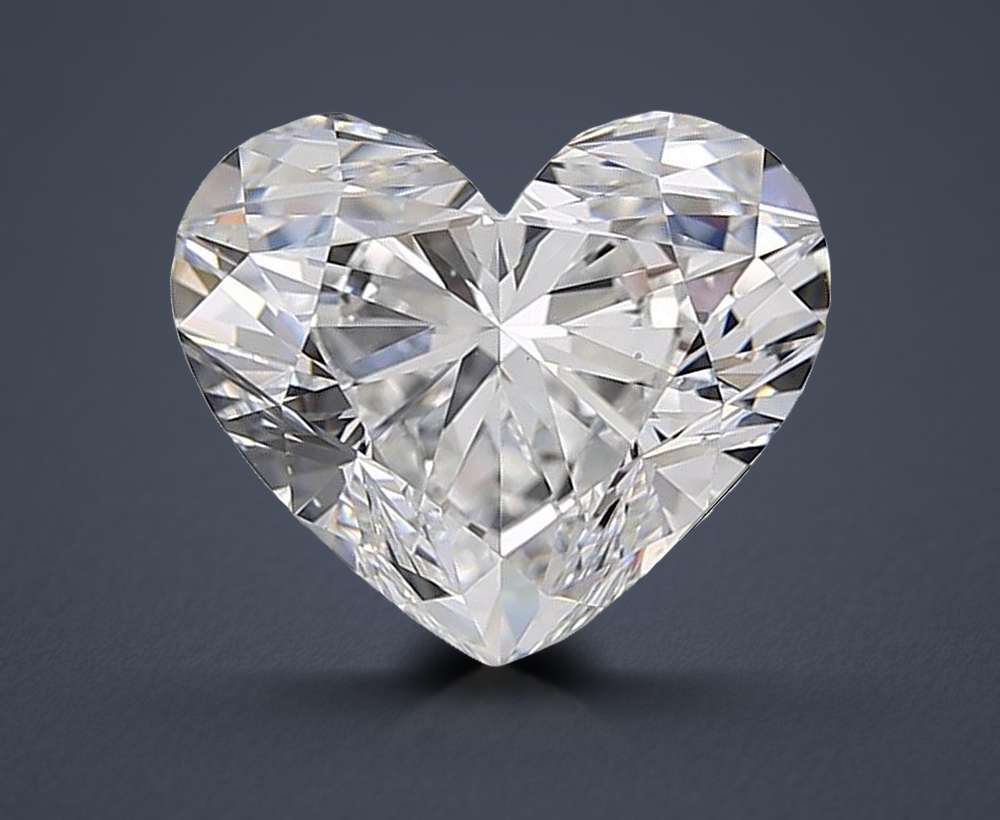 4.02 Carat Heart Natural Diamond