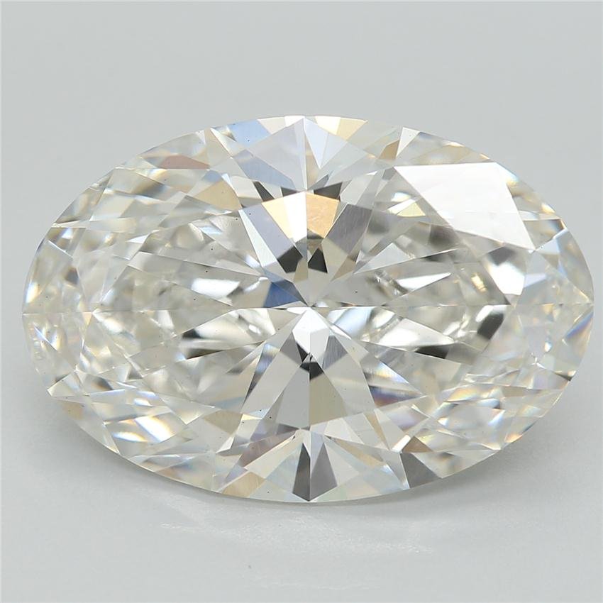 5.17ct G VS1 Rare Carat Ideal Cut Oval Lab Grown Diamond