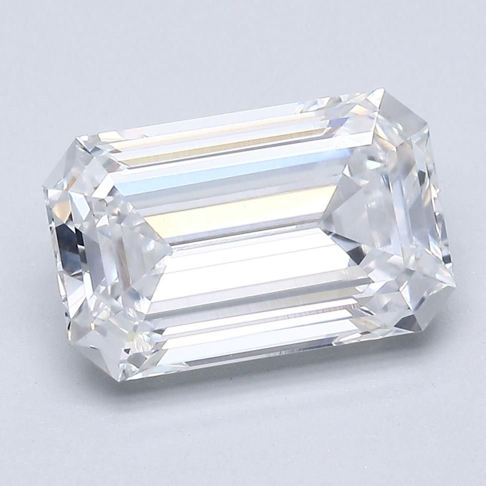3.25ct D VS1 Excellent Cut Emerald Diamond