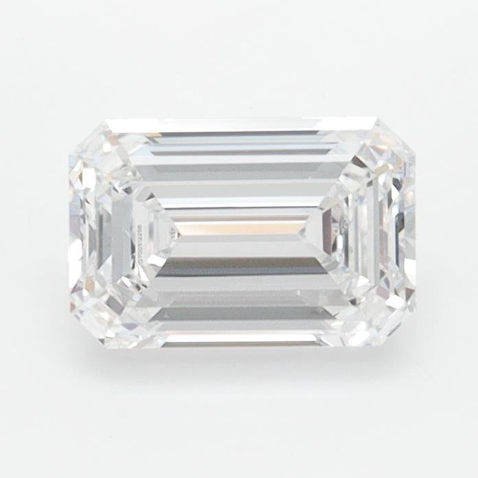 1.01ct D VVS1 Rare Carat Ideal Cut Emerald Lab Grown Diamond