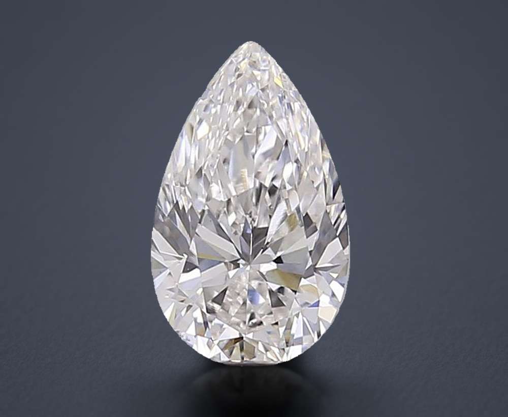 0.56 Carat Pear Lab Diamond