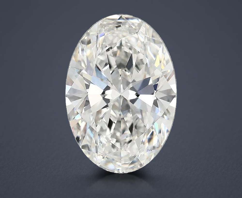 2.89 Carat Oval Lab Diamond