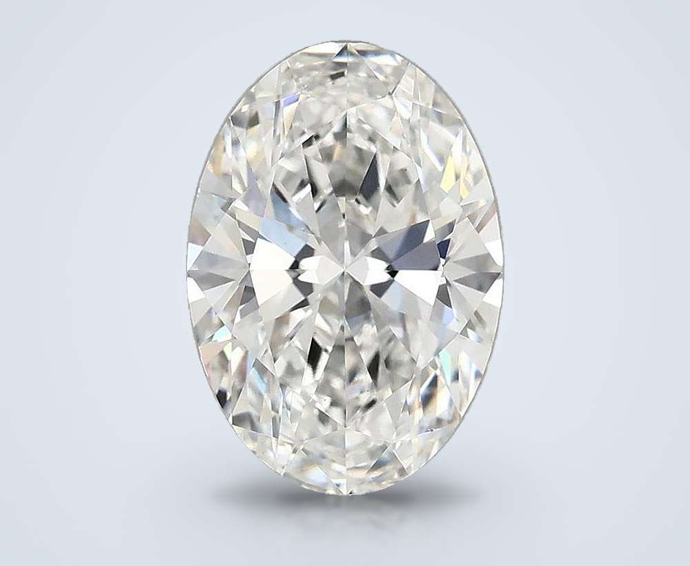 2.89 Carat Oval Lab Diamond