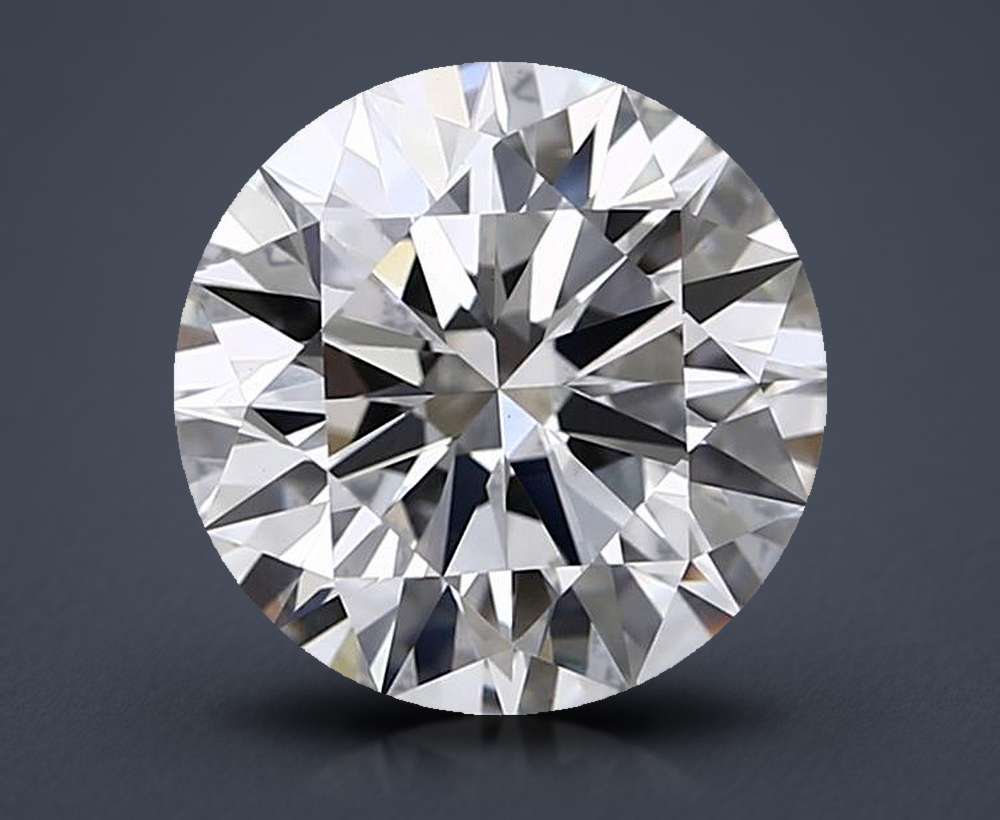 3.53 Carat Round Lab Diamond