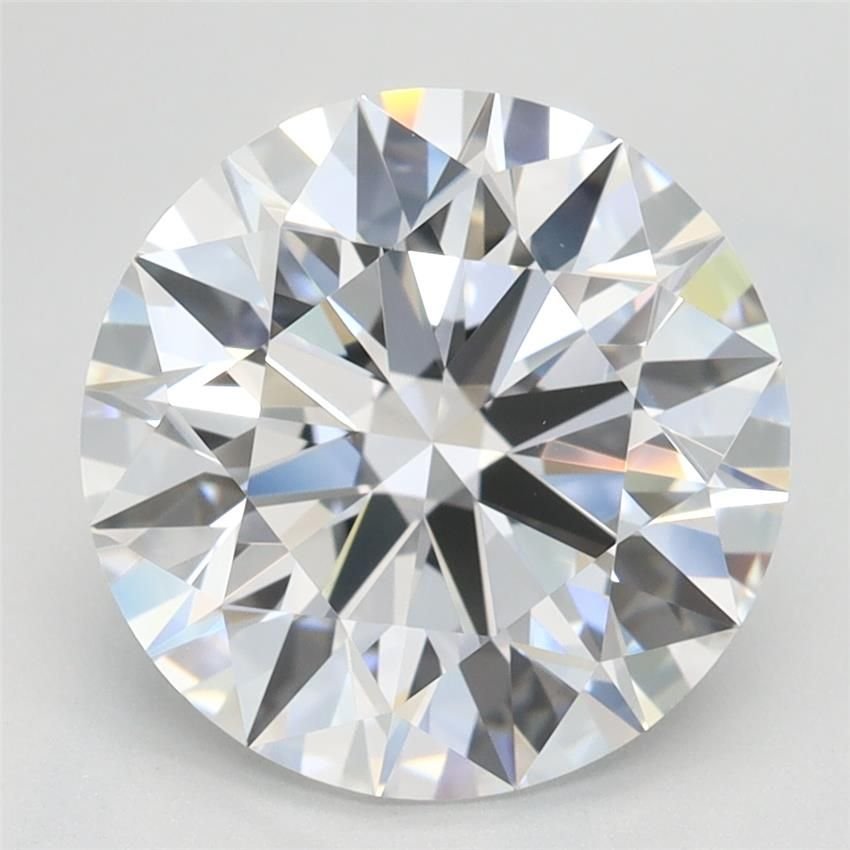 3.58ct D IF Rare Carat Ideal Cut Round Lab Grown Diamond