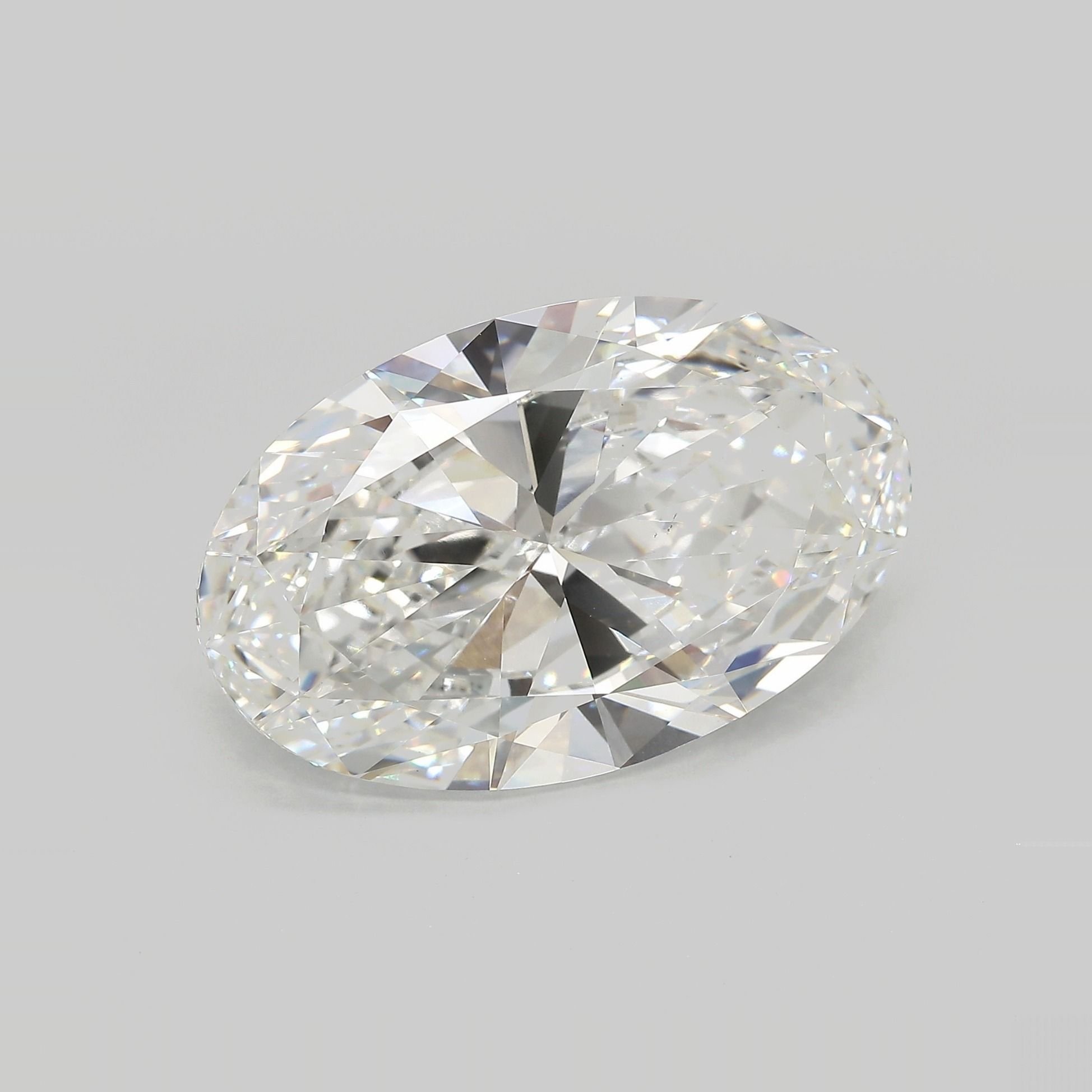 14.50ct F VS1 Very Good Cut Oval Lab Grown Diamond