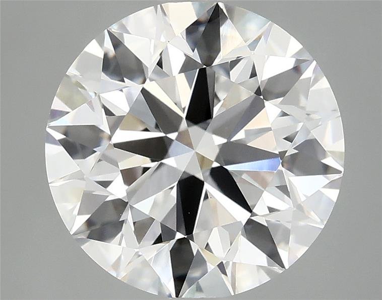 3.98 Carat Round Lab Diamond