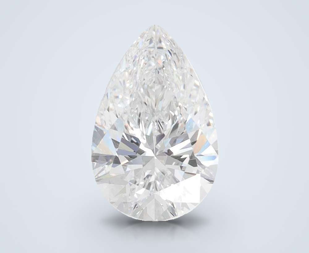 1.37 Carat Pear Lab Diamond
