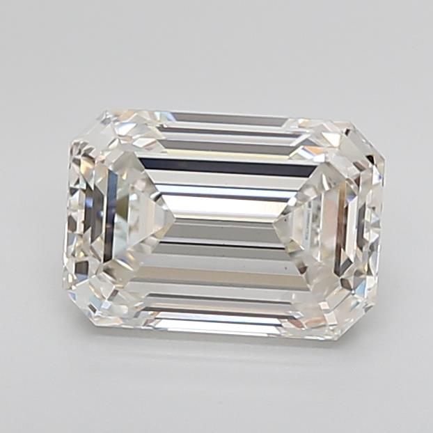 3.08ct G VS1 Rare Carat Ideal Cut Emerald Lab Grown Diamond