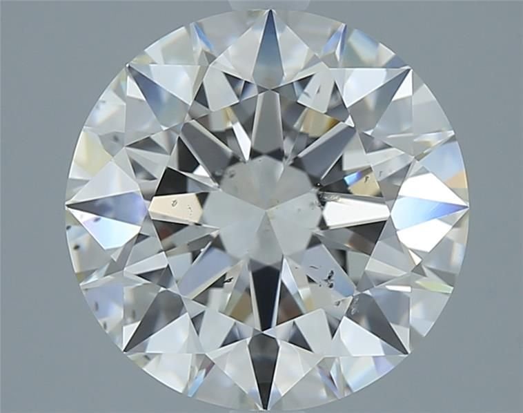 3.20ct H SI1 Rare Carat Ideal Cut Round Diamond