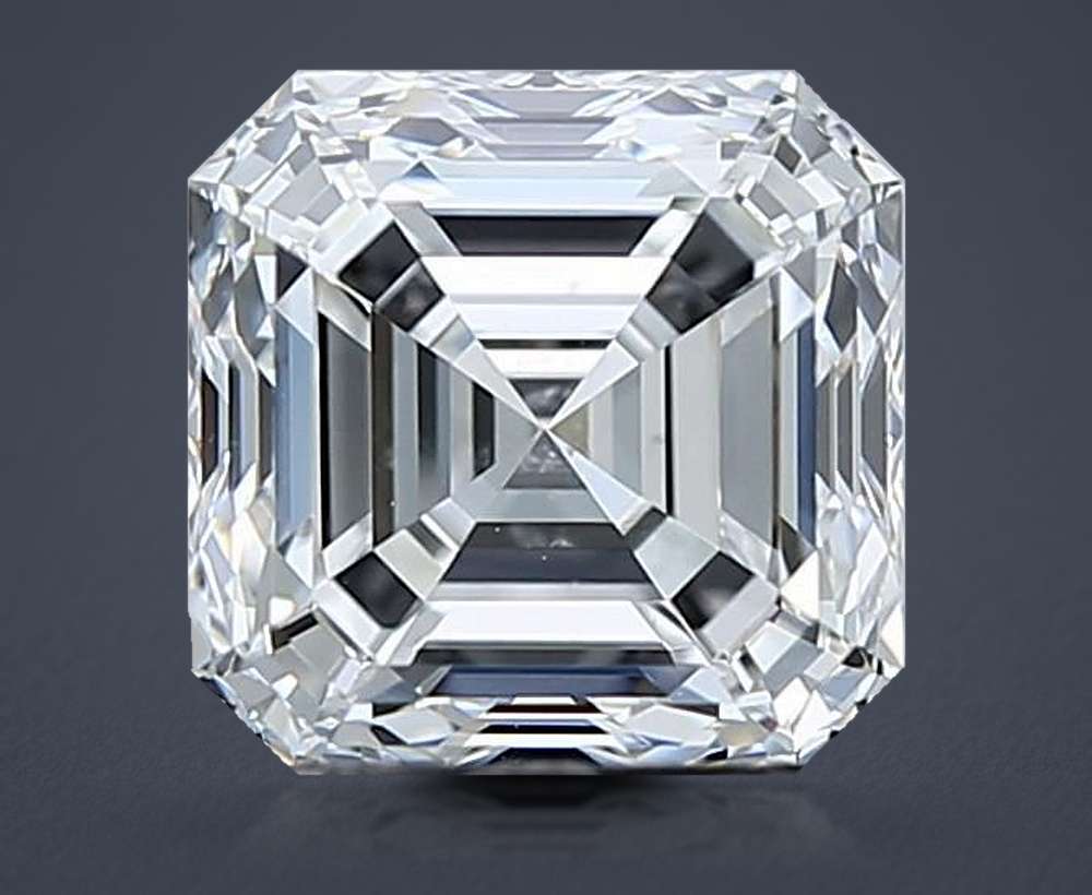 1.50 Carat Asscher Natural Diamond