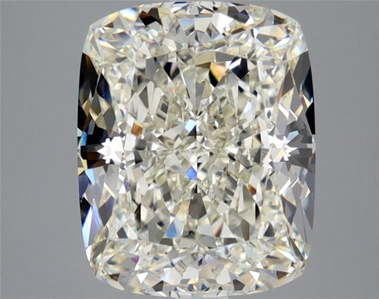 5.03ct K VS2 Rare Carat Ideal Cut Cushion Diamond