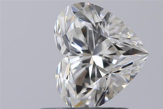 0.81 Carat Heart Natural Diamond