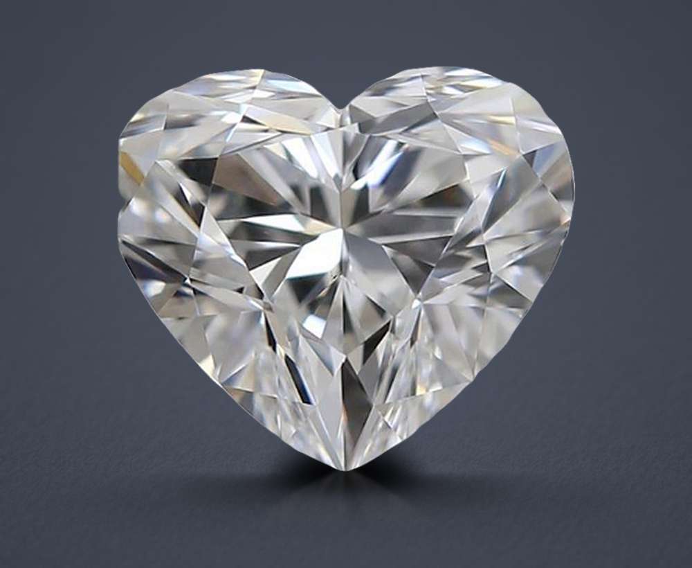 0.81 Carat Heart Natural Diamond