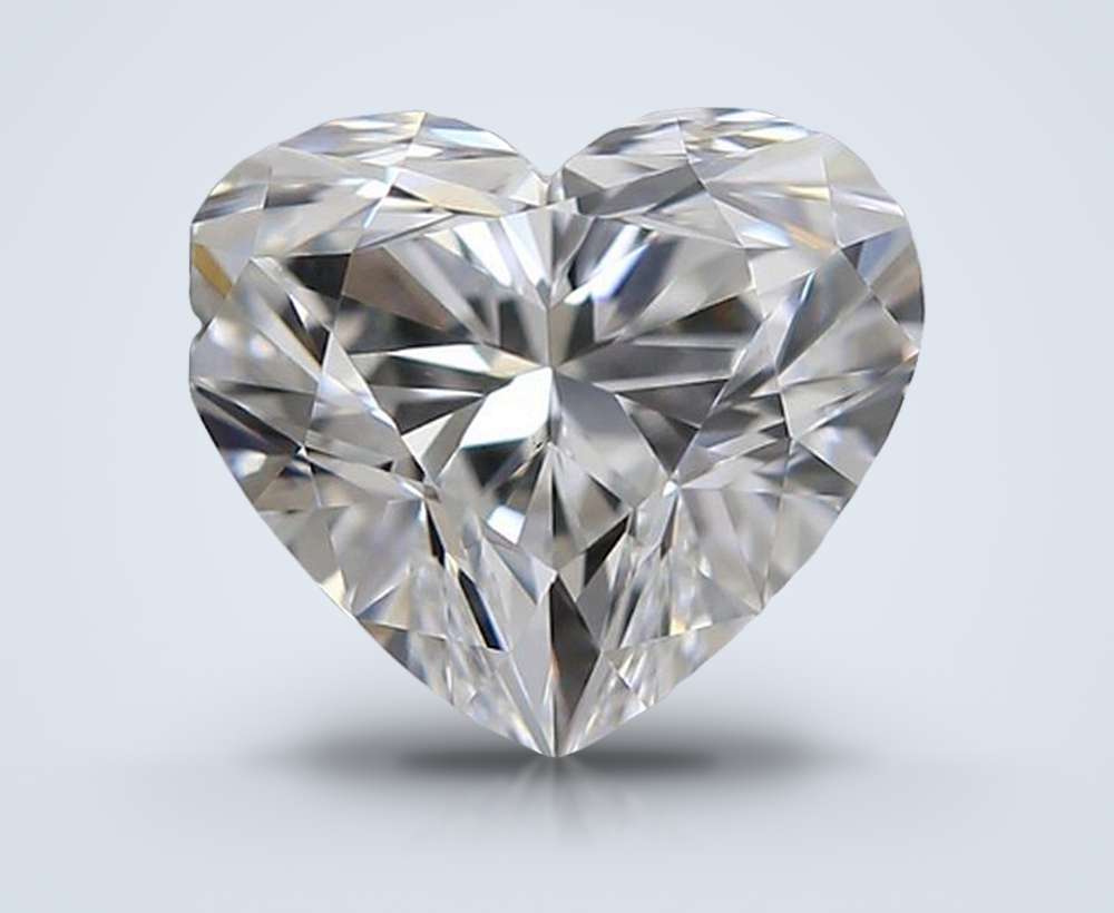 0.81 Carat Heart Natural Diamond