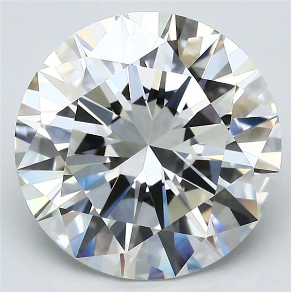 4.61ct J VS1 Excellent Cut Round Diamond