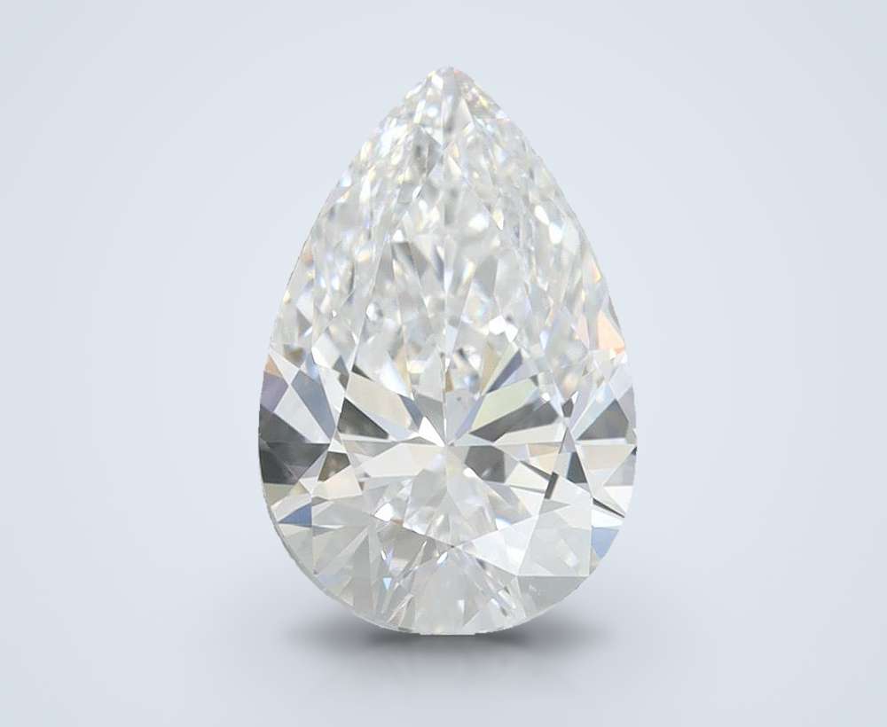 1.66 Carat Pear Lab Diamond
