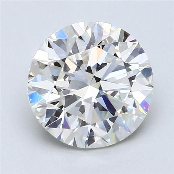 3.00ct I VS2 Rare Carat Ideal Cut Round Diamond