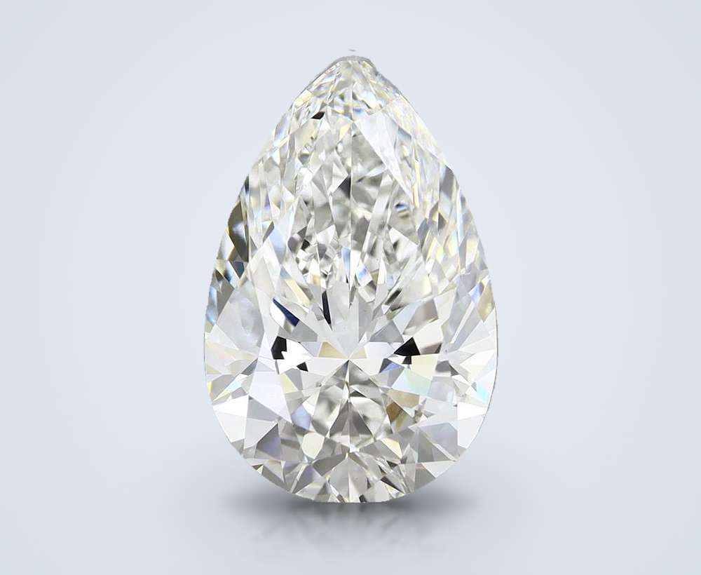 4.97 Carat Pear Lab Diamond