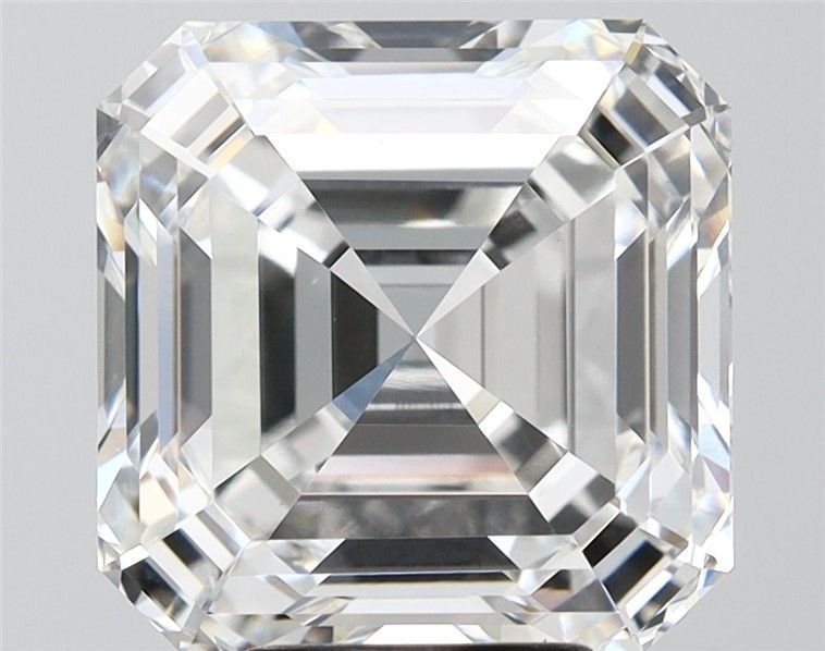 7.06ct E VS1 Rare Carat Ideal Cut Asscher Lab Grown Diamond