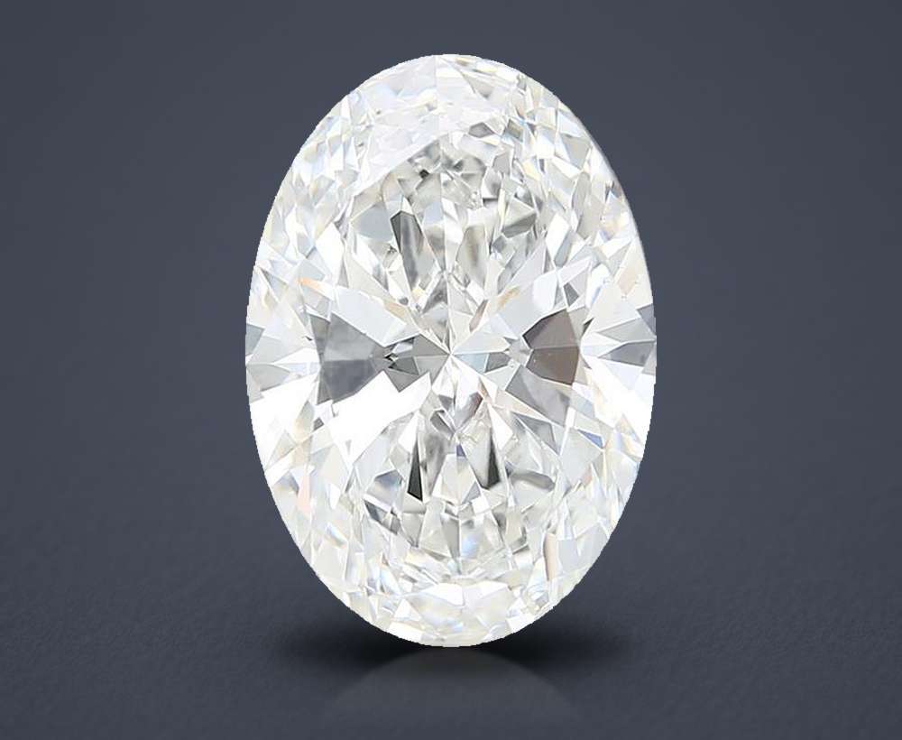 6.20 Carat Oval Lab Diamond