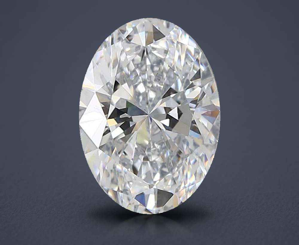2.53 Carat Oval Lab Diamond