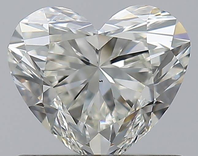 0.77ct J VS2 Rare Carat Ideal Cut Heart Diamond