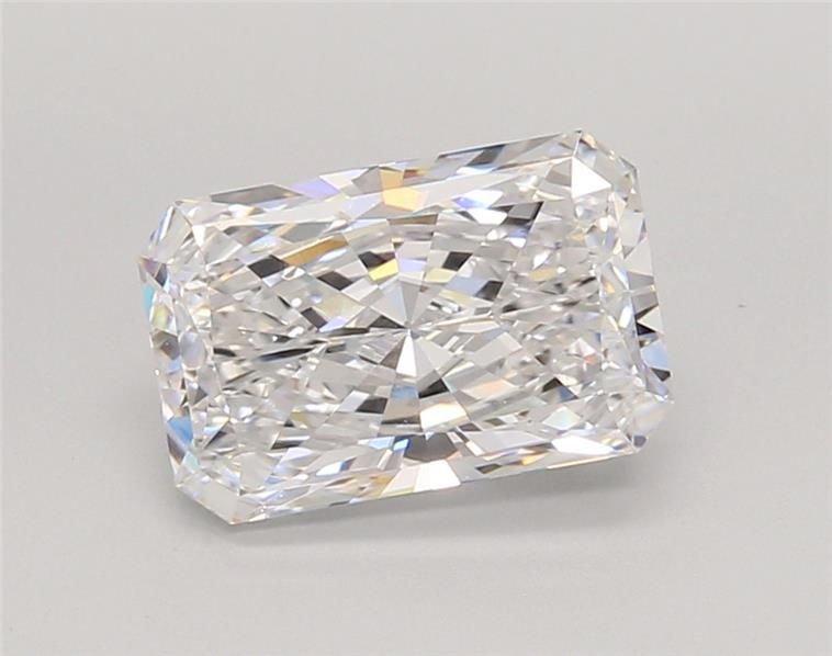 2.07ct D VVS2 Rare Carat Ideal Cut Radiant Lab Grown Diamond