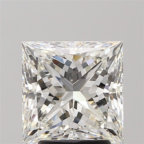 3.36ct I IF Rare Carat Ideal Cut Princess Diamond