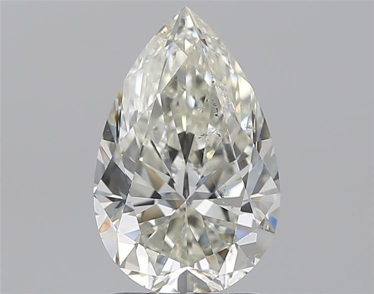 1.81ct K SI1 Rare Carat Ideal Cut Pear Diamond