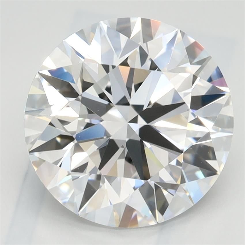 2.88ct D IF Rare Carat Ideal Cut Round Lab Grown Diamond