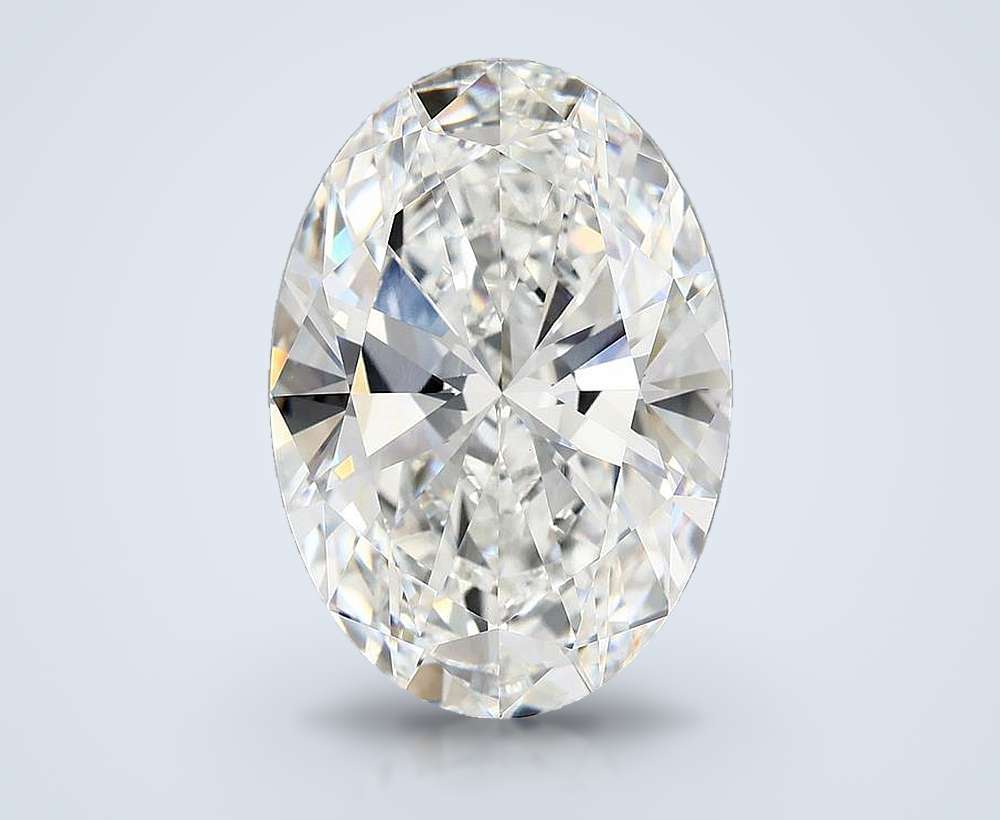10.08 Carat Oval Lab Diamond