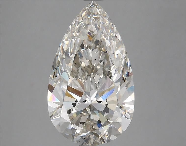 4.53ct I VS2 Rare Carat Ideal Cut Pear Lab Grown Diamond