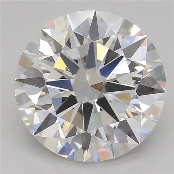 2.03ct F VS1 Rare Carat Ideal Cut Round Lab Grown Diamond