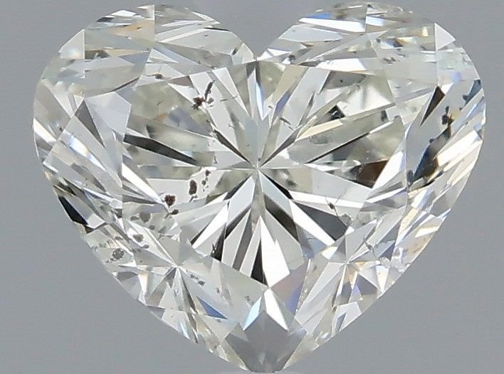 1.00ct K SI2 Very Good Cut Heart Diamond