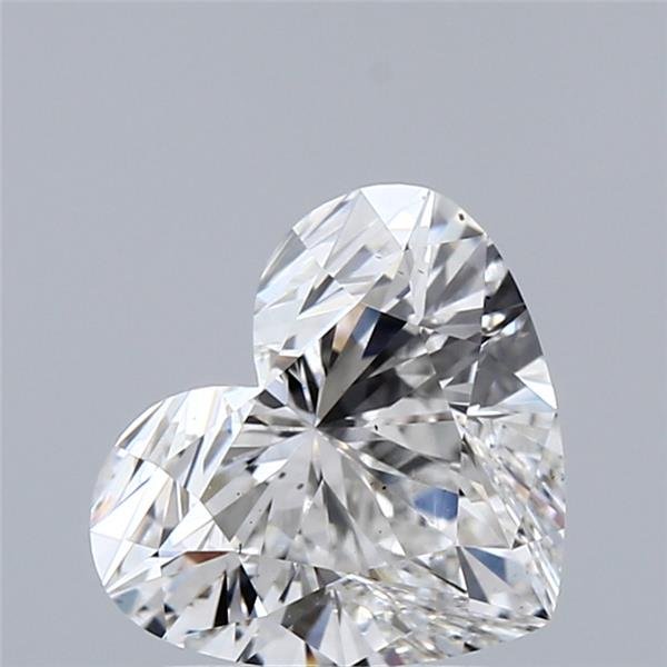 2.05ct E VS2 Rare Carat Ideal Cut Heart Lab Grown Diamond