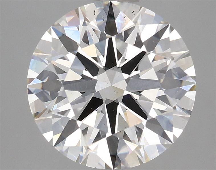 3.29ct H VS2 Rare Carat Ideal Cut Round Lab Grown Diamond