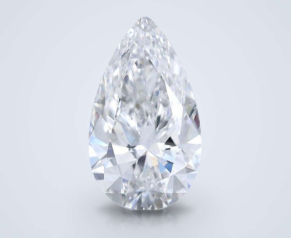 1.00 Carat Pear Lab Diamond