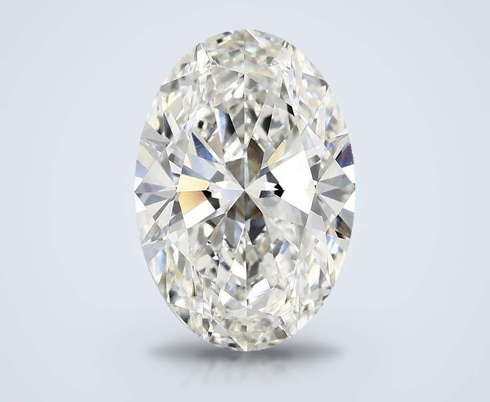 3.70 Carat Oval Lab Diamond
