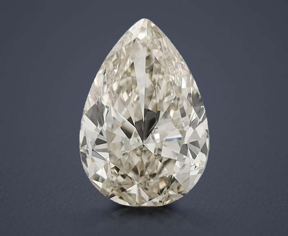 1.50 Carat Pear Natural Diamond