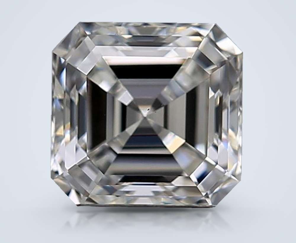 0.63 Carat Asscher Natural Diamond