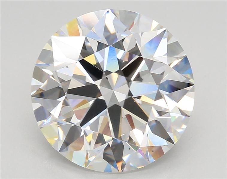 7.09ct E VS2 Rare Carat Ideal Cut Round Lab Grown Diamond