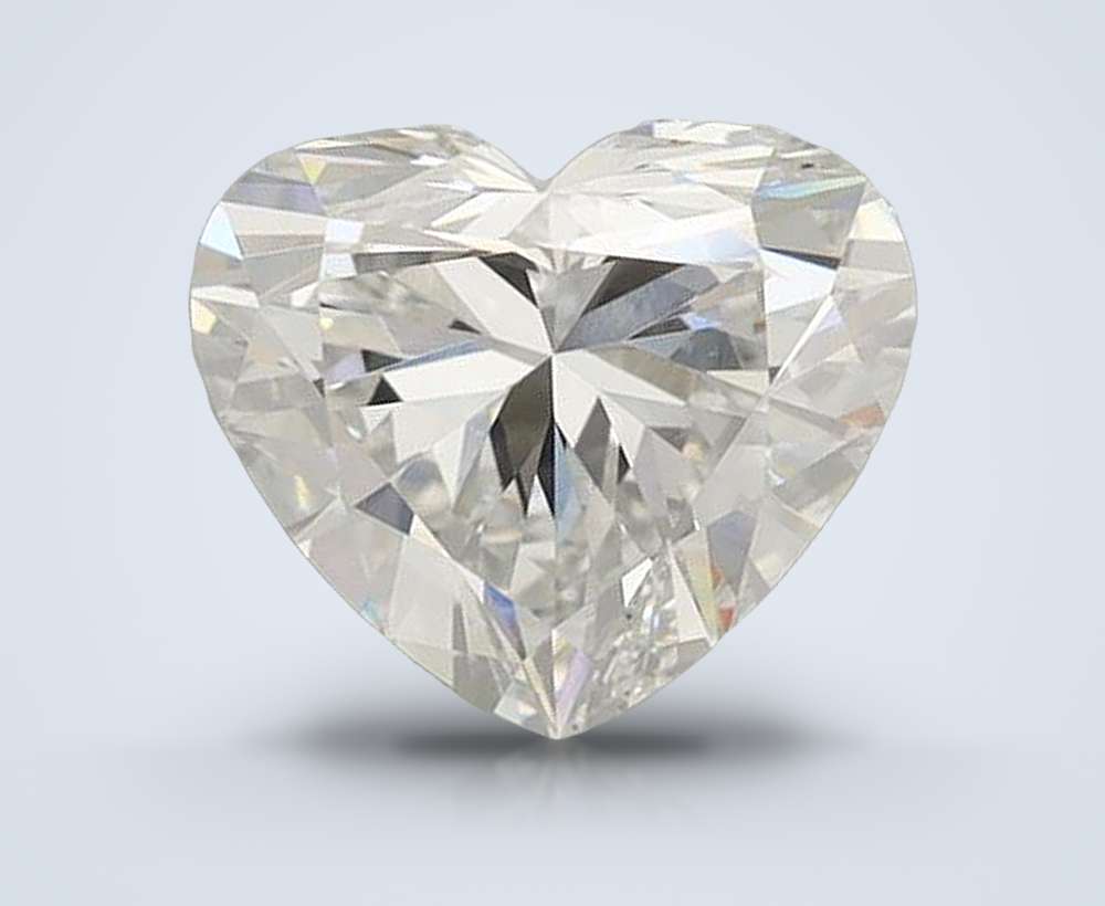 1.72 Carat Heart Lab Diamond