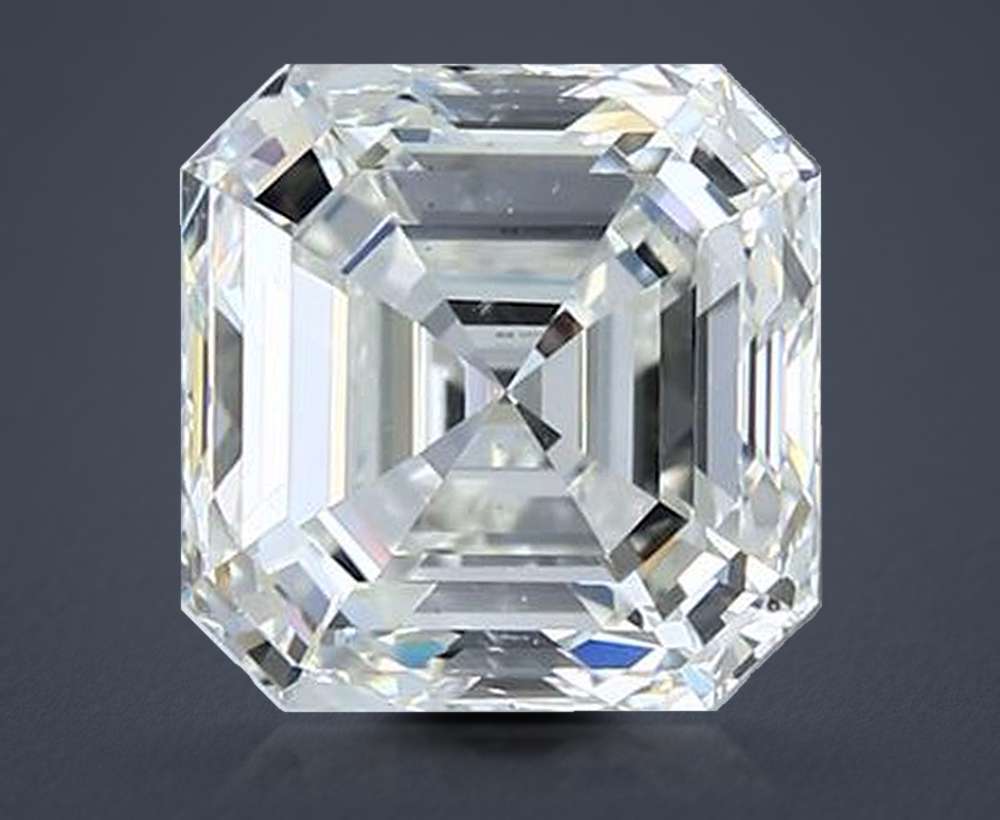 3.03 Carat Asscher Natural Diamond